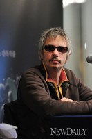 [포토]홀리 모터스, 홍보차 내한한 '레오스 카락스 '감독