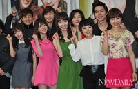 [포토]일일시트콤 '일말의 순정' 출연하는 여배우들의 화이팅!