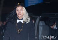[포토]지드래곤의 파격적인 헤어스타일 (가온차트K-POP어워드)