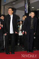 [포토]차이니즈조디악, '입장하는 성룡-권상우!'