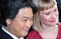 [포토]'스토커'시사회, '바시코브스카-박찬욱' 내한