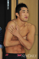[포토]김동현, 'UFC파이터도 부끄러워요~!'