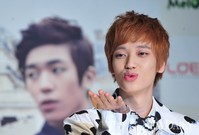 [포토]아이돌그룹 틴탑, '니엘'의 깜찍한 포토타임