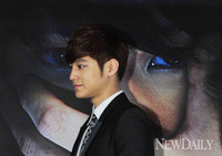 [포토]김범, '선한 얼술 속에 강렬한 눈빛~!'