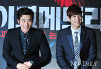 [포토]사이코메트리, 김강우-김범 '훈훈한 투샷~!'