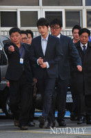 [포토]박시후, '전격 경찰 출석~!'