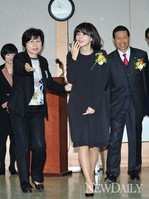 [포토]일일명예봉사실장으로 임명된 '이보영'