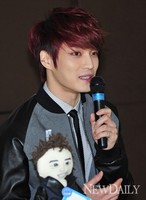 [포토]유니세프 기부금 전달식에 참석한 JYJ '김재중'