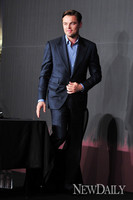 [포토]퇴장하는 레오나르도 디카프리오, '훈훈'