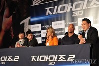 [포토]'존 추' 감독과 '지.아이.조2' 배우들 한국 방문..