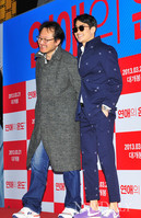 [포토]정만식-배정남, '연애의 온도 보러 왔어요~!'