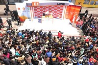 [포토]김연아, 보기위해 몰려든 시민들~!