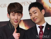 [포토]헤롯왕 역 맡은 '조권-김동현'(수퍼스타)