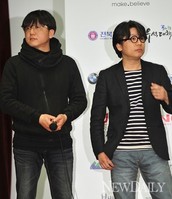 [포토]영화'THE BODY' 형제 감독(전주국제영화제)