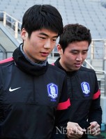 [포토]기성룡-구자철, '절친 인증, 훈련도 같이~!'