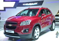 [2013 서울모터쇼] 모터쇼에서 만난 쉐보레 '트랙스', 만져보고 타보고