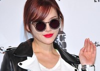 [포토] 빨간 입술보다 강렬한 '아이비'의 선글라스