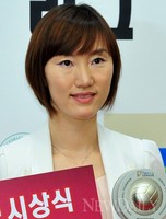 [포토]V리그 시상식, '남지연 수비상 수상~!'