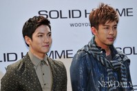 [포토]패션쇼 참석한 '동해와 택배'(솔리드옴므)