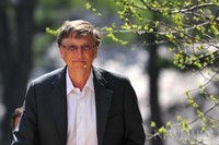 [포토]서울대 특강 위해 들어서는 '빌게이츠'