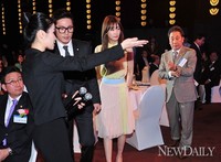 [포토]입장하는 '장혁-이다해' (한라수 론칭)