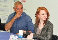 [포토]전주영화제 개막작, '폭스파이어' 로랑 캉테(감독)-케이티 코사니(배우)