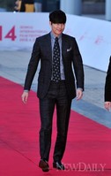 [포토]정우성, '카리스마 살아있네~'(전주 국제영화제)