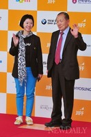 [포토]오랜만에 보는 '서갑숙'과 '김동호' 운영위원장(전주국제영화제)