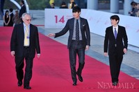 [포토]돈 프레드릭슨-정우성-류승완, '시크한 입장'