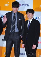 [포토]정우성-류승완, '전주국제영화제 참석~!'