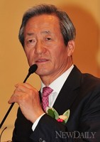 [포토]북한자유주간 개막식 인사말하는 '정몽준 의원'