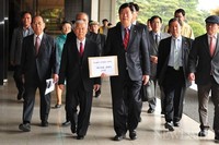 [포토]백년전쟁 제작자, '이승만 박사 유속에게 피소'