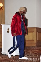 [포토]기자회견장에 입장하는 '스눕독'