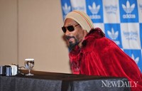 [포토]데뷔 20년 만에 첫 방한한 '스눕독'