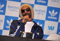 [포토]전직 갱스터 힙합 거장 '스눕독'방한