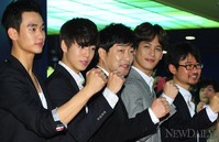 [포토]은밀하게 위대하게, '화이팅~!'