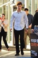 [포토]박지성 입장에 '성수동이 후끈후끈~!'