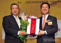 [포토]창조브랜드대상 수상한 중앙고속 '박용득' 대표