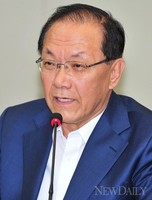 [포토]새누리당 워크숍에서 인사말 하는 황우여 대표