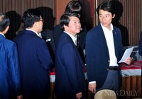 [포토] 6월 임시국회 : 안철수-송호창 '투표도 나란히'