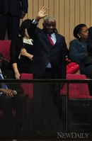 [포토]국회 방문한 모잠비크 대통령