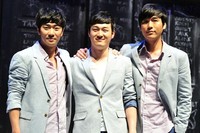 [포토]송용진-이창용-정상윤, '뮤지컬 투모로우 모닝 훈남 3인방'