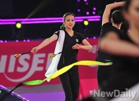 [포토]갈라쇼 연습하는 손연재(손연재 갈라쇼)