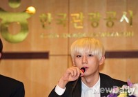 [포토]금발로 변신한 비스트 '장현승'