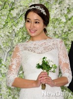 [포토] 이민정, 마냥 행복한 신부의 미소