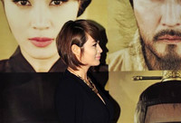 [포토]도도한 블랙, 입장하는 김혜수(관상제작보고회)