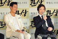 [포토]이정재-백윤식, 화기애애한 질의응답 시간(관상제작보고회)