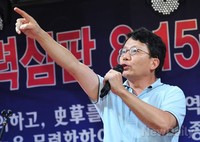 [포토] 종북척결 토크콘서트 하는 '박성현' 뉴데일리 주필
