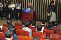 [포토]모두발언 하는 민주당 '김한길' 대표