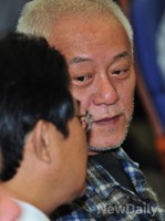 [포토]이야기 하는 민주당 김한길-전병헌